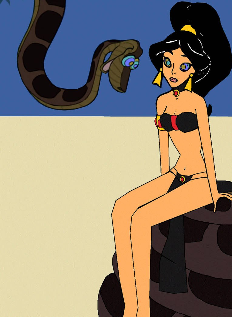 Jasmine et Kaa
