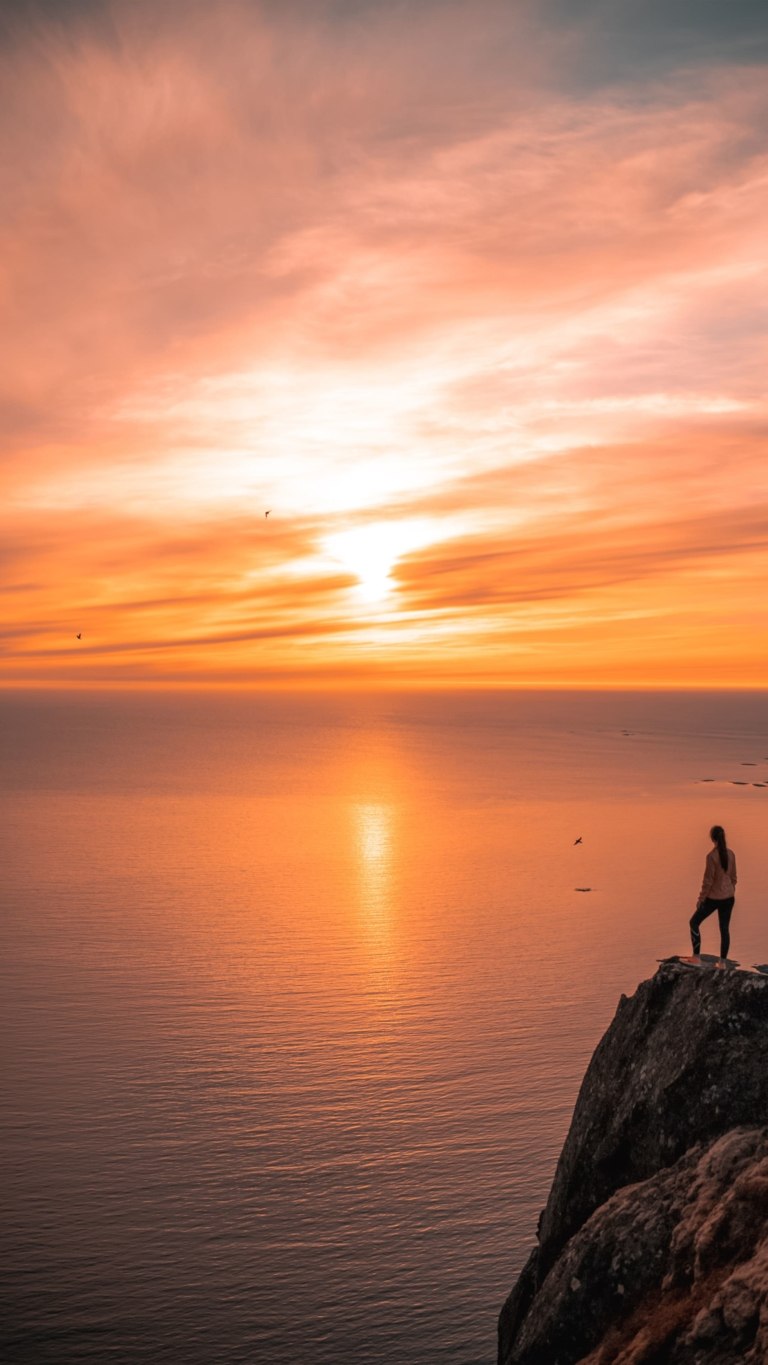 L'Ocean Coucher de Soleil