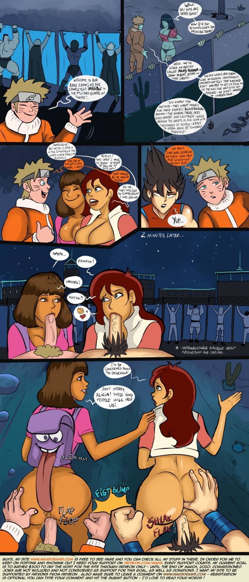 Dora les gros seins de l'explorateur