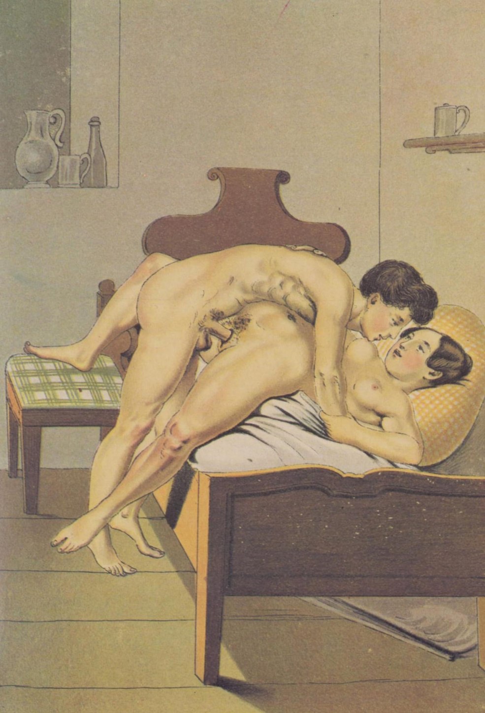 Peinture pornographique du XVIIIe siècle