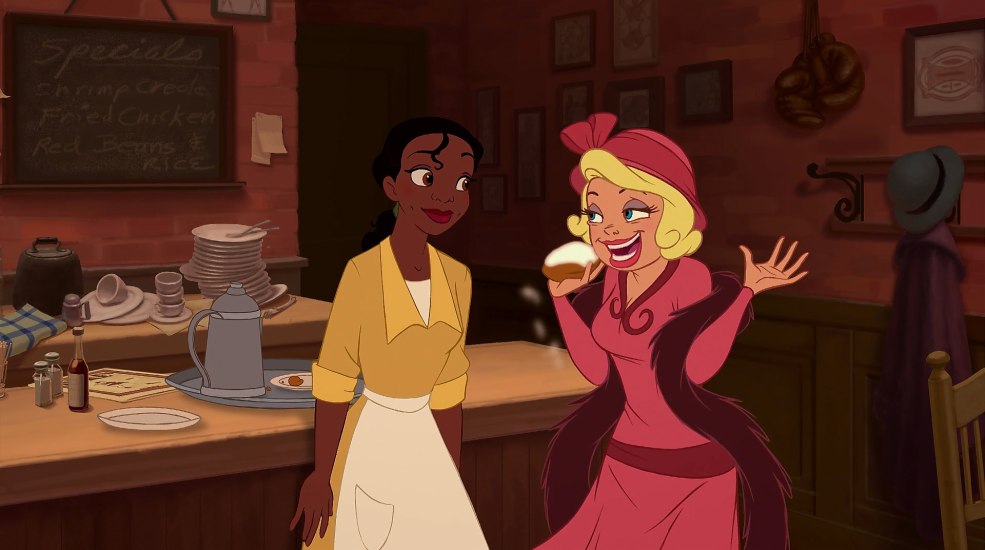 Princesse et grenouille Charlotte et Tian