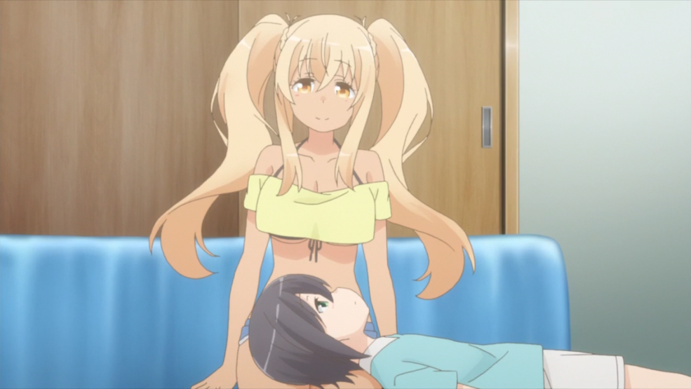 Jeune dans la douche ensemble