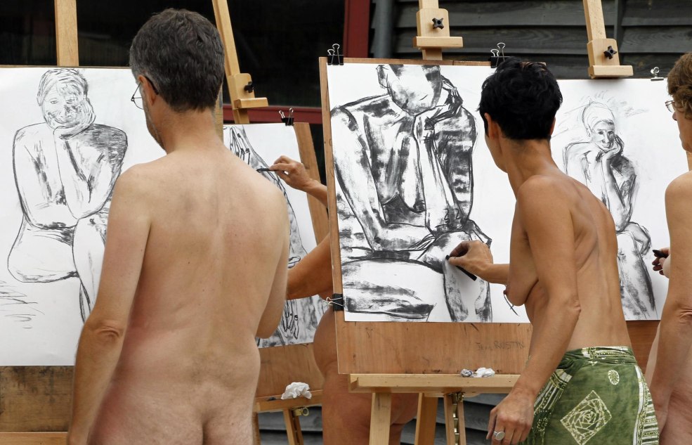 Famille naturiste Montalivet