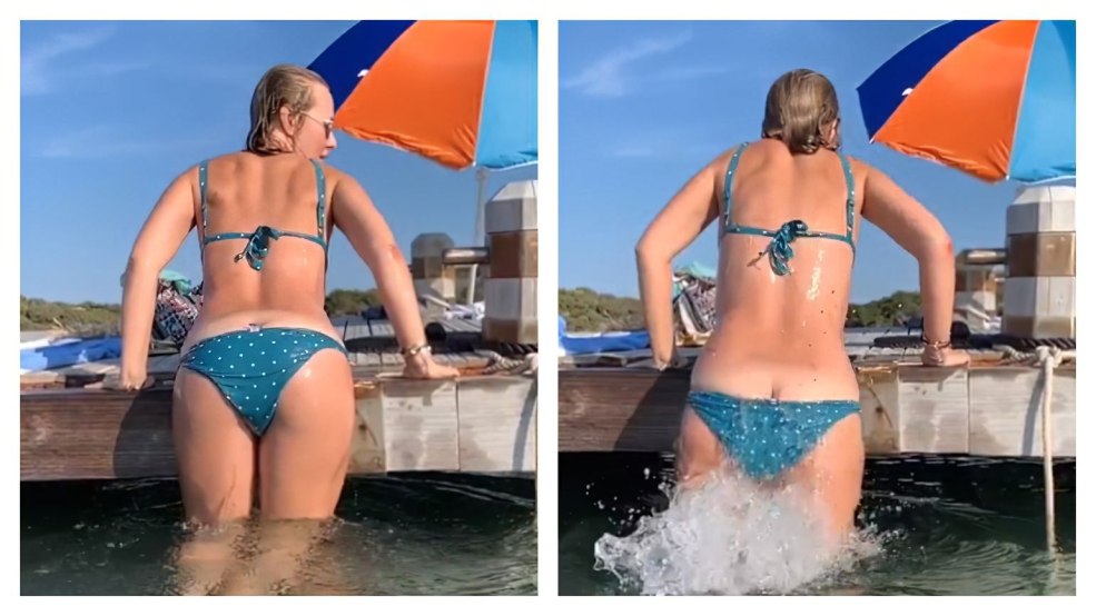 Ksenia Sobchak 2020 en maillot de bain