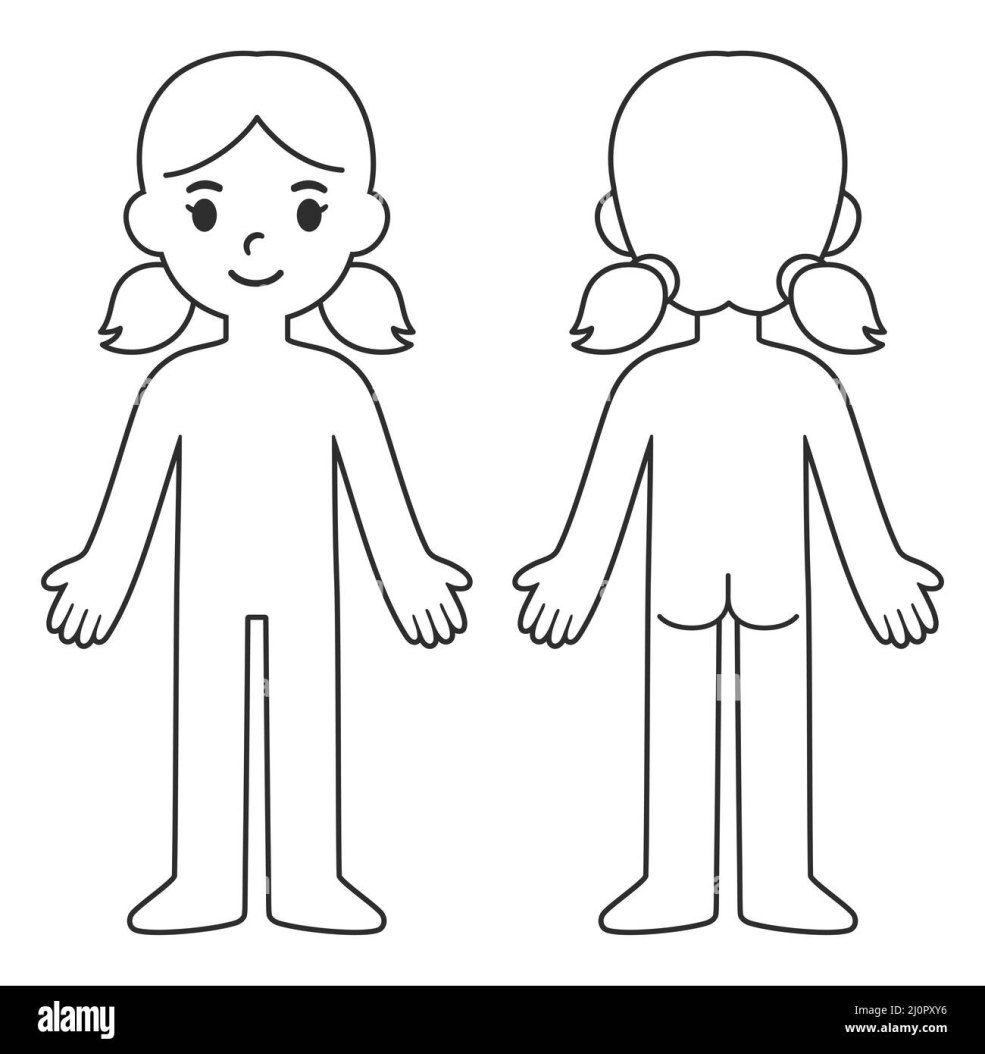 Le corps de l'enfant dessine
