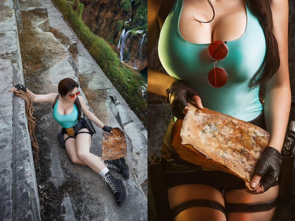 Lara Croft Cosplayer - Alisa Arefiva