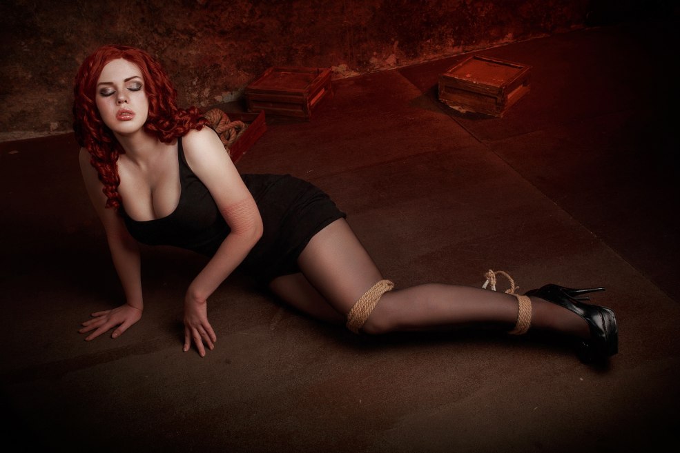 Cosplayer Alice AreFieva Black Widow