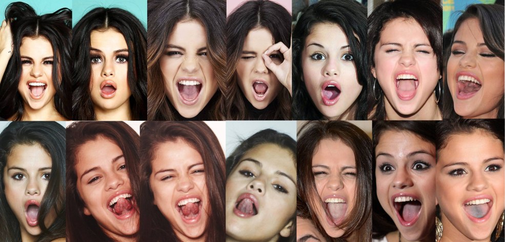 Selena Gomez Bouche ouverte