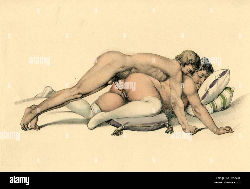 Peinture pornographique ancienne