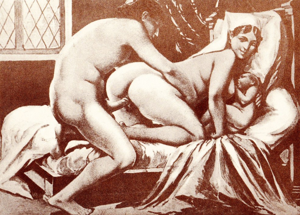 Peinture pornographique du XVIIIe siècle
