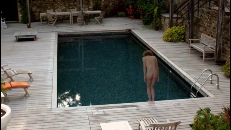 Pool de maison de Schalet aux États-Unis