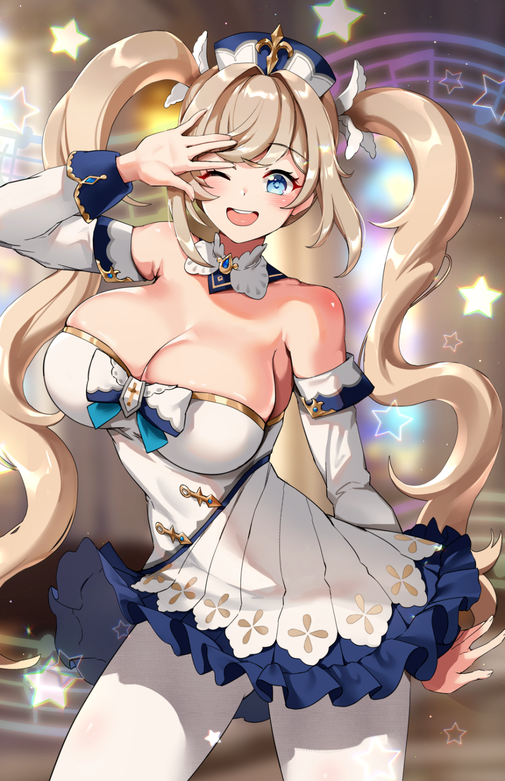 Baal et Miko Genshin