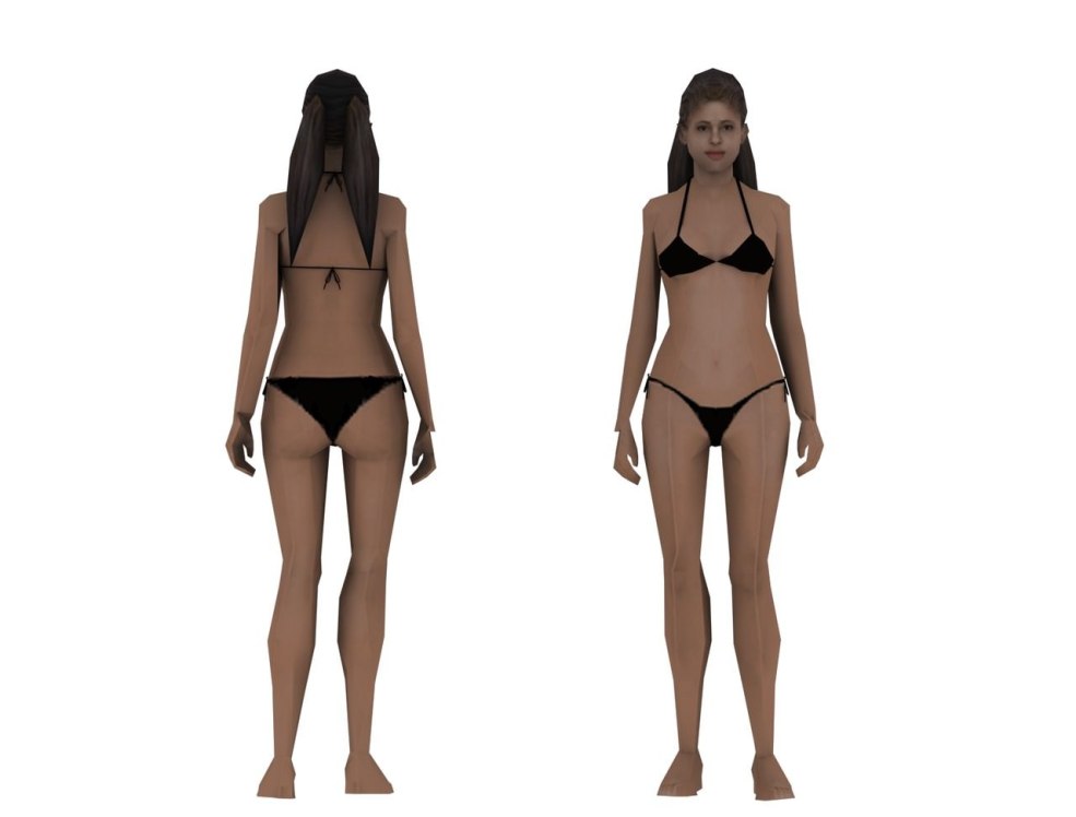 Skins en maillot de bain gta sa