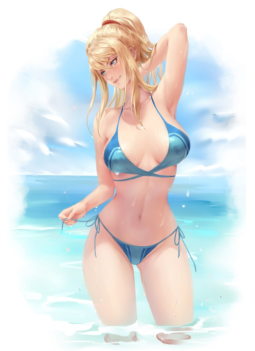 Samus Aran en bikini