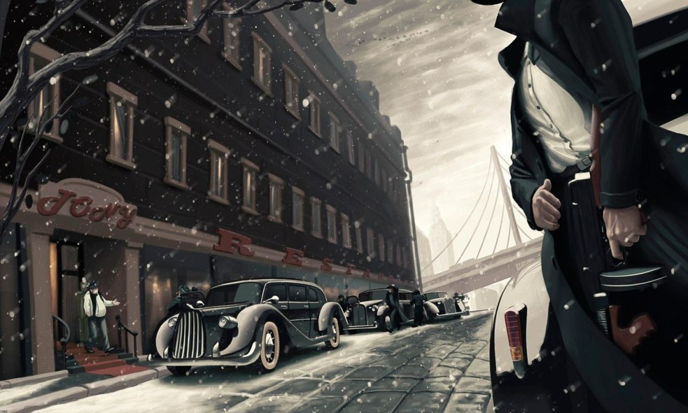 Arts dans le style du noir