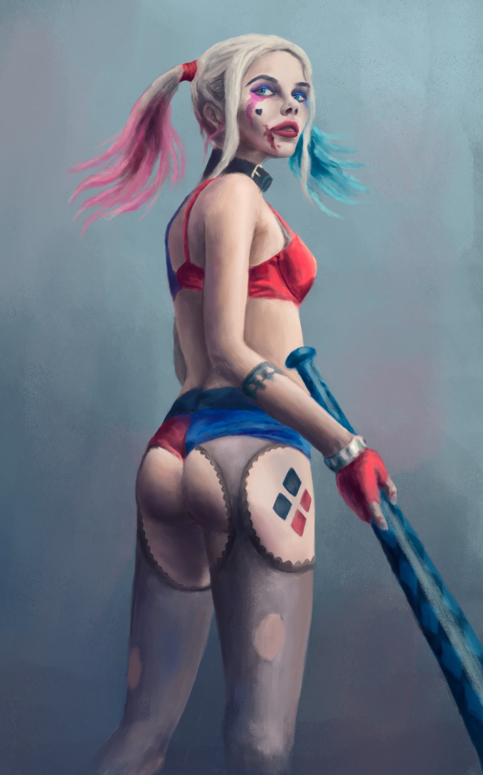 Harley quinn hentai gif