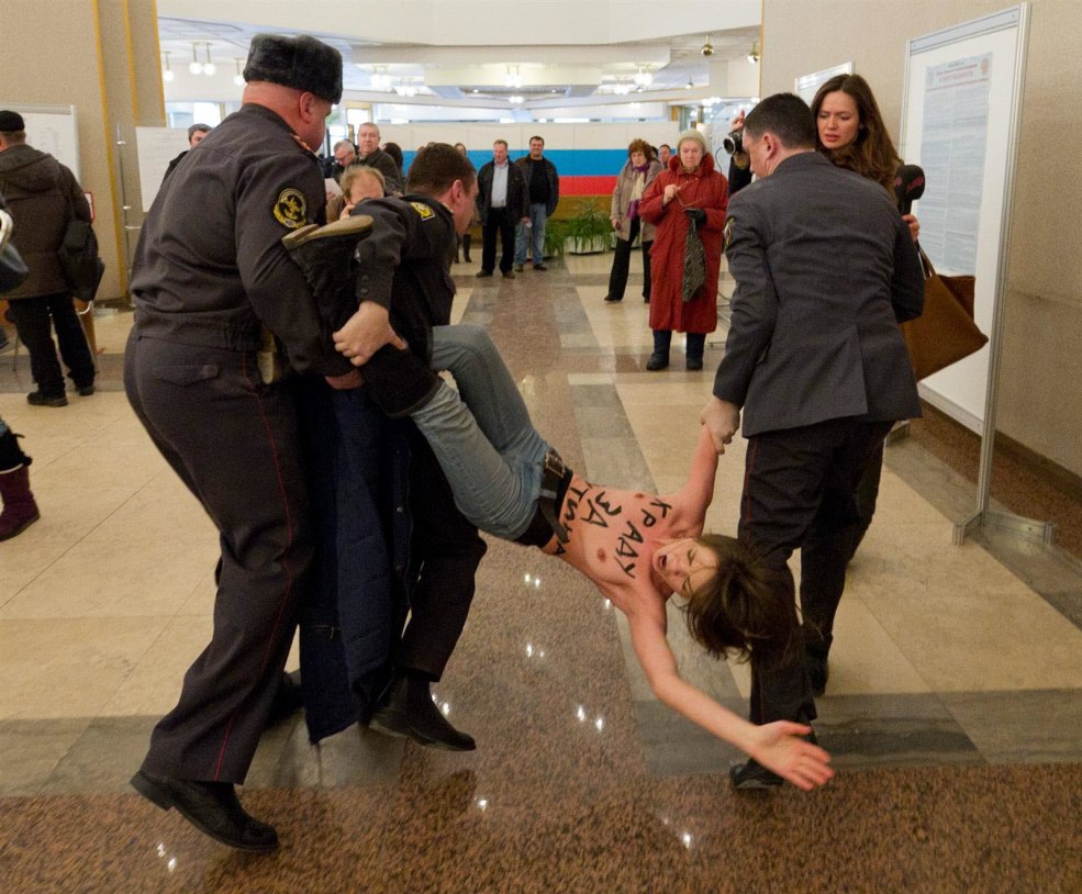 Femen et Poutine