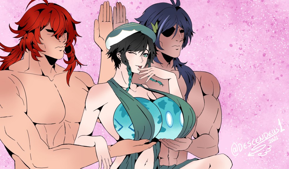 Les gros seins sont à la maison