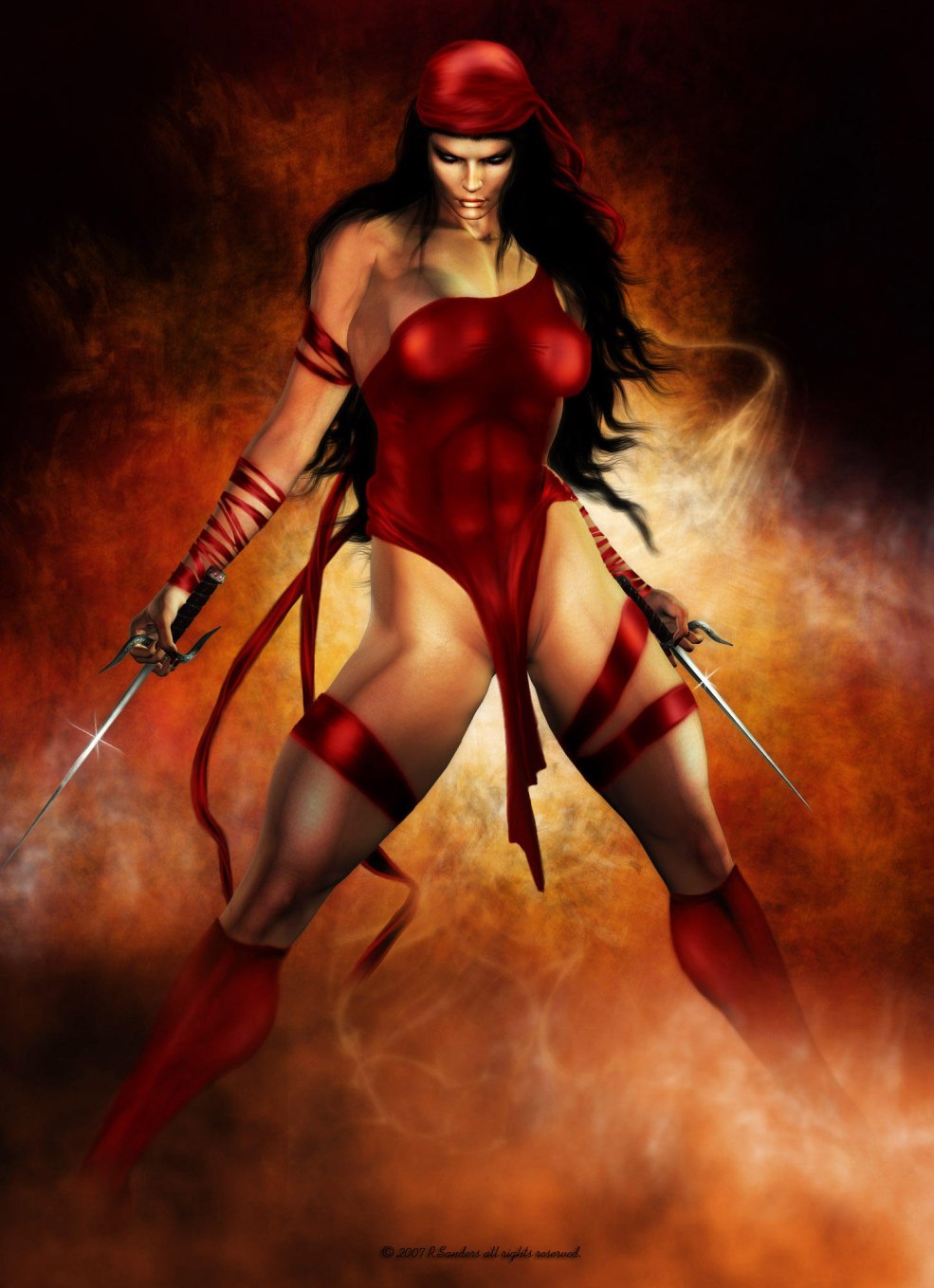 Jeunes filles avec de gros seins en maillot de bain