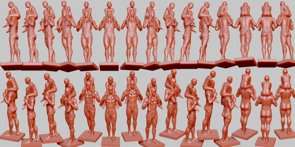 Protein T Pose Reference 3D