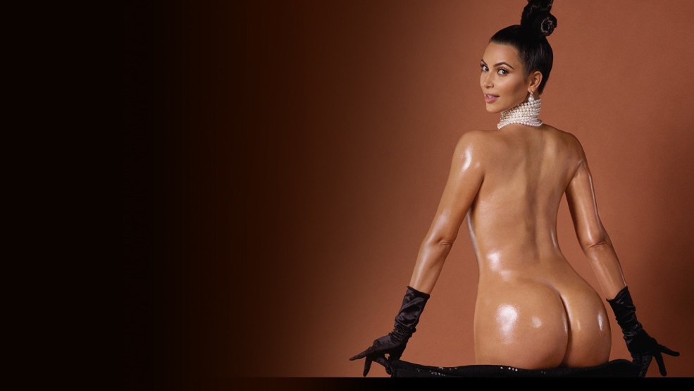 Pornstar Kim Kardashan