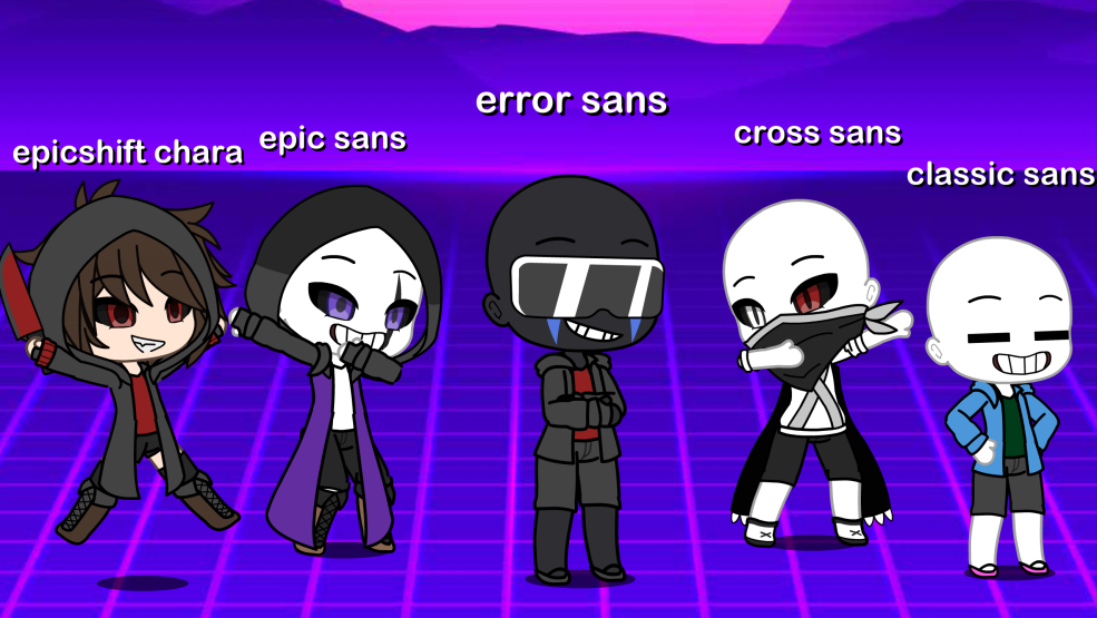 Cross Sansa Gacha Life