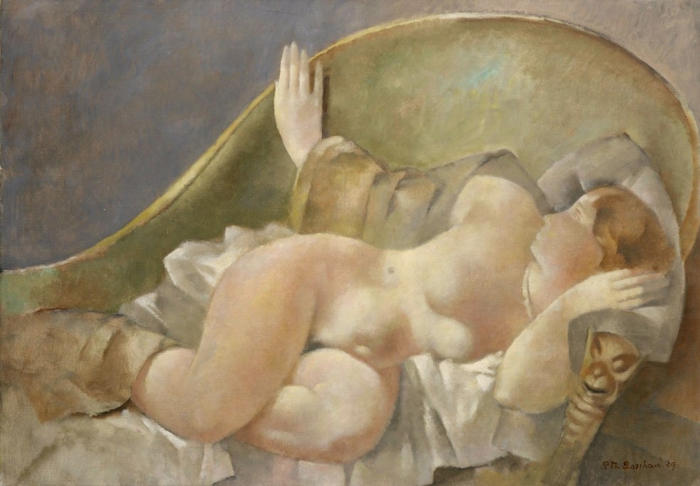 Pierre Bonnar femme dormante sur le lit