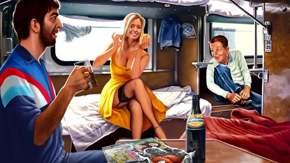 Une fille de luxe a montré qu'elle n'était pas timide