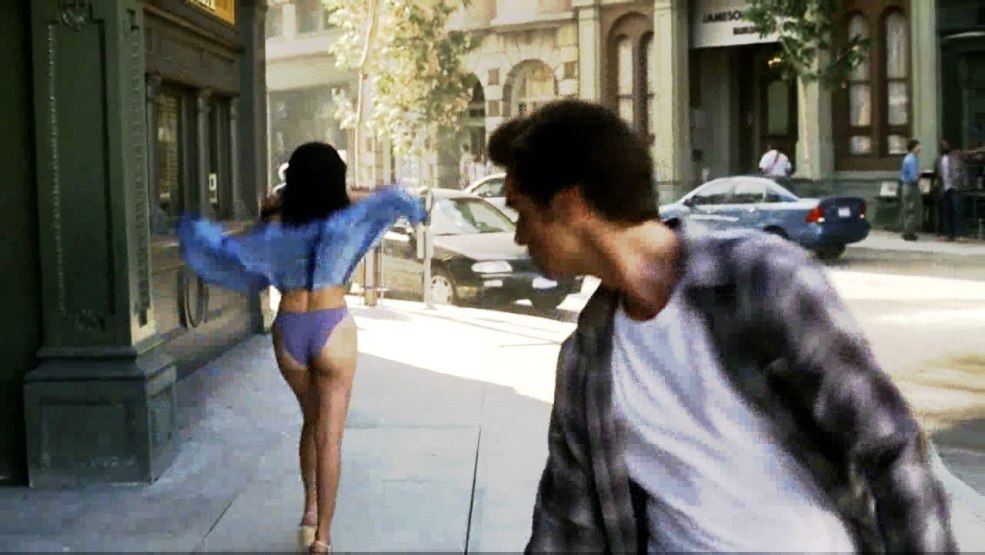 Bruce Tout-Puissant Film 2003 Bruce dans la rue