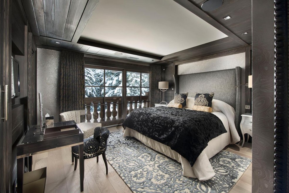 Chalet alpin intérieur