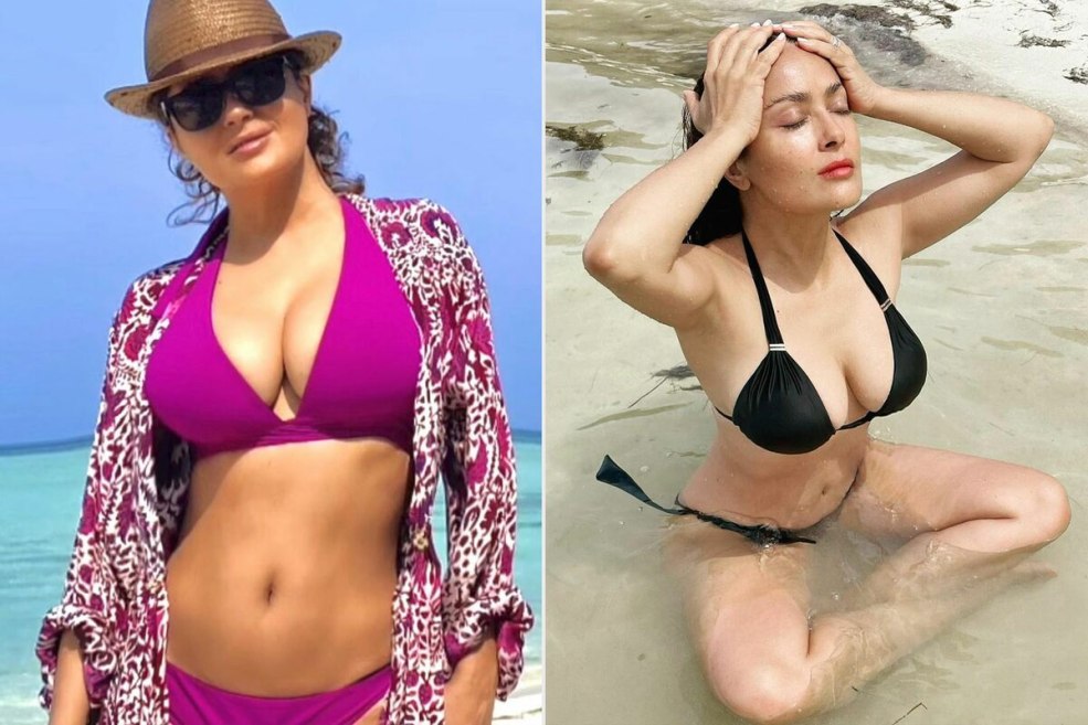 Salma Hayek 2021 Bikini