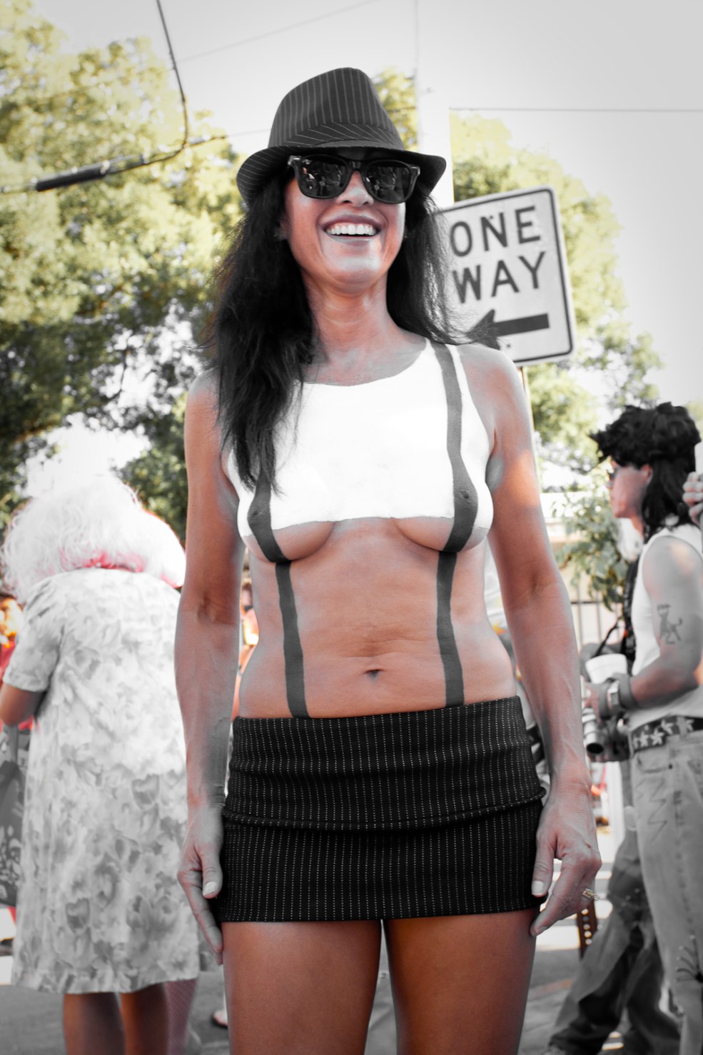 Crossdresurs de festival de fantaisie de la mode