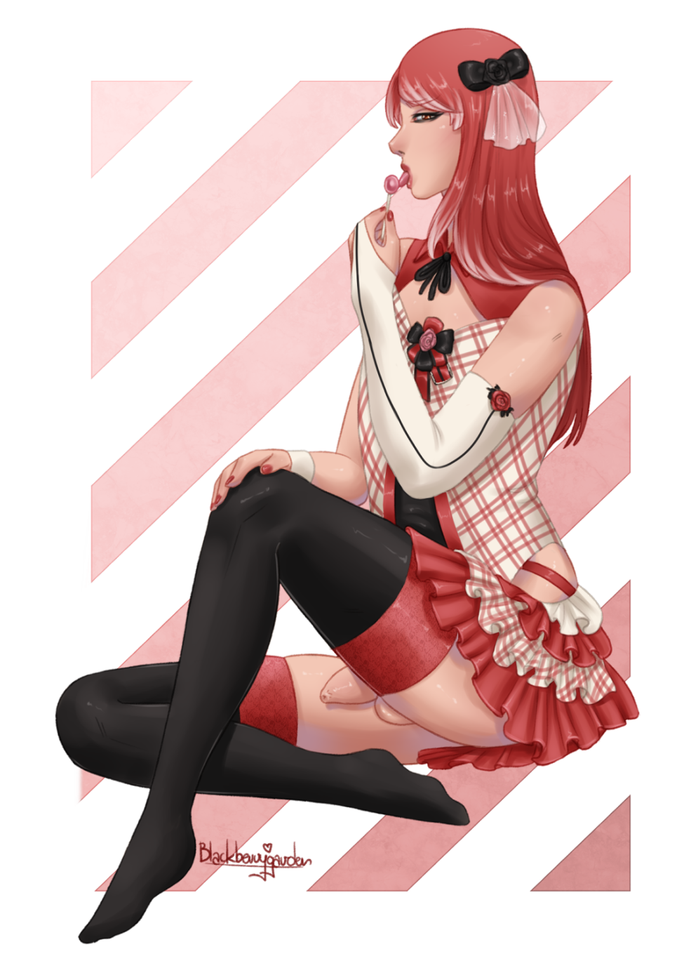 Anime Crossdressing Art esthétique