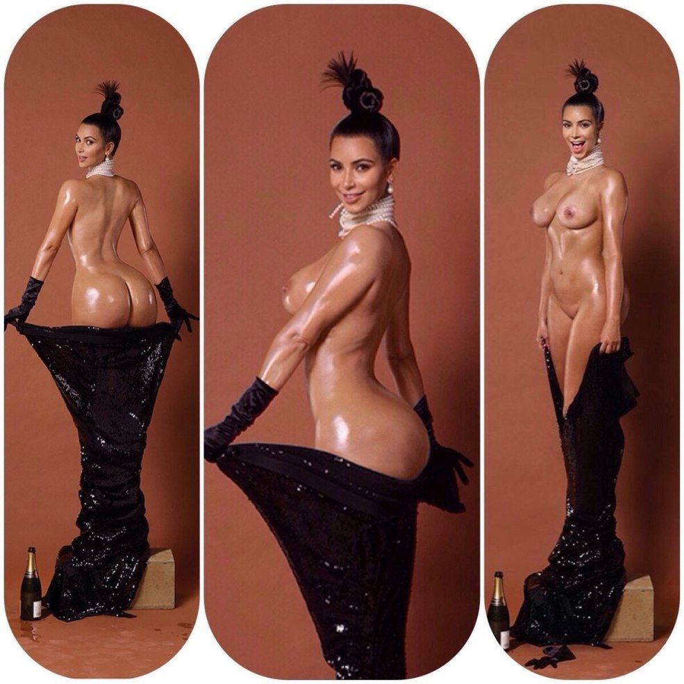 Kim Kardashian (Kim Kardashian) nue