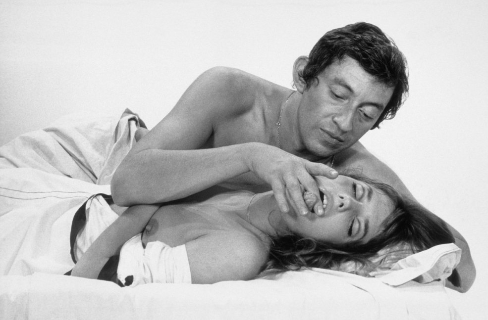 Serge Ginzburg et Jane Birkin au lit