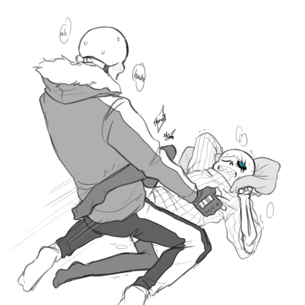Sans x papyrus 18