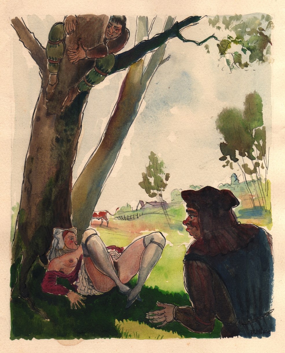 Impressions et illustrations d'art pornographique érotique