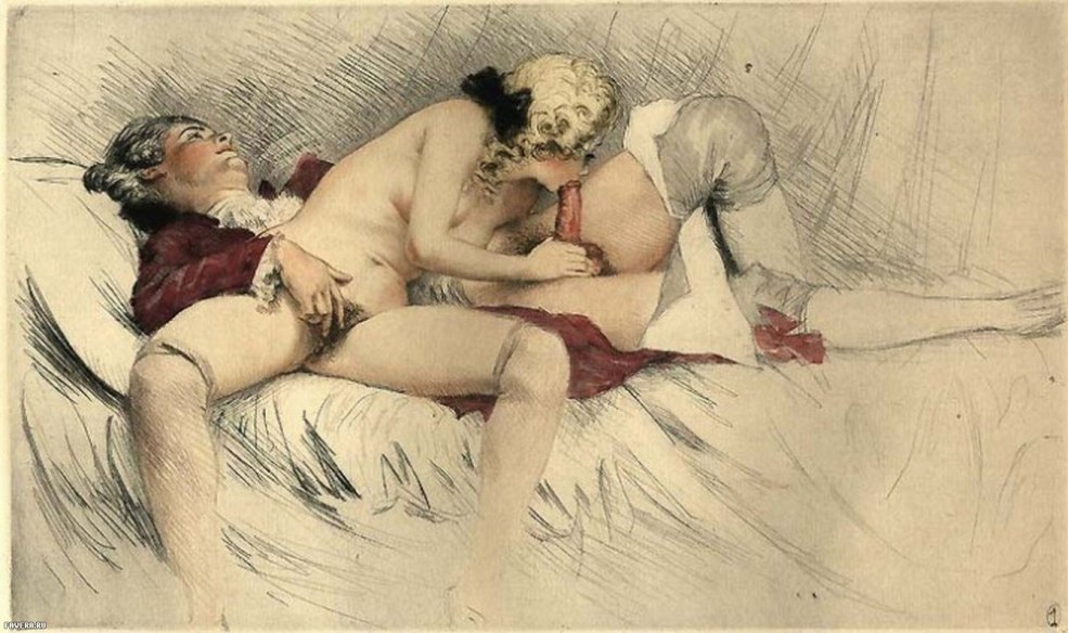 Impressions et illustrations d'art pornographique érotique