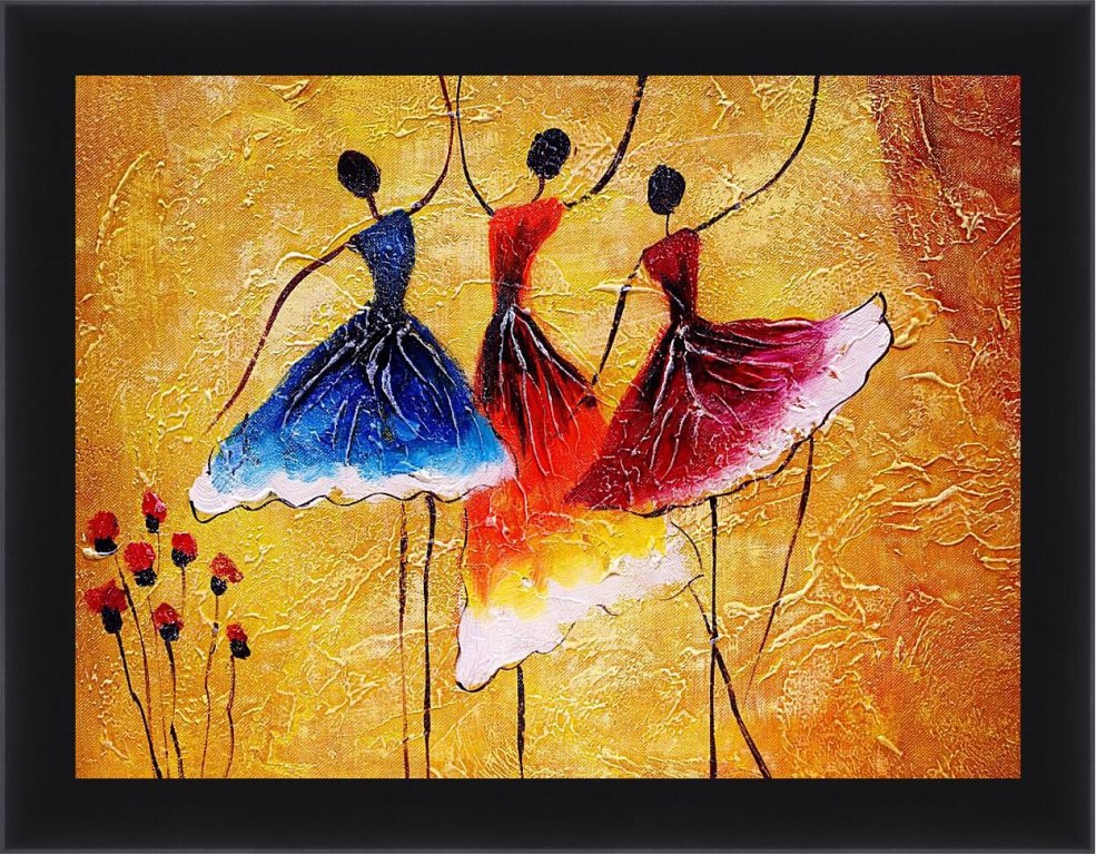 Peintures intérieures danser