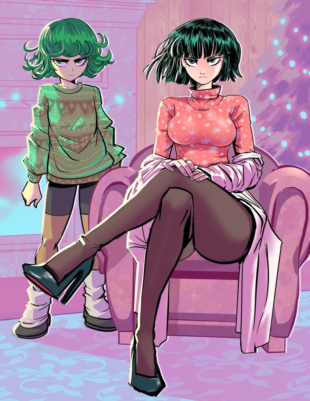 Tatsumaki Fubuki et Psaykos