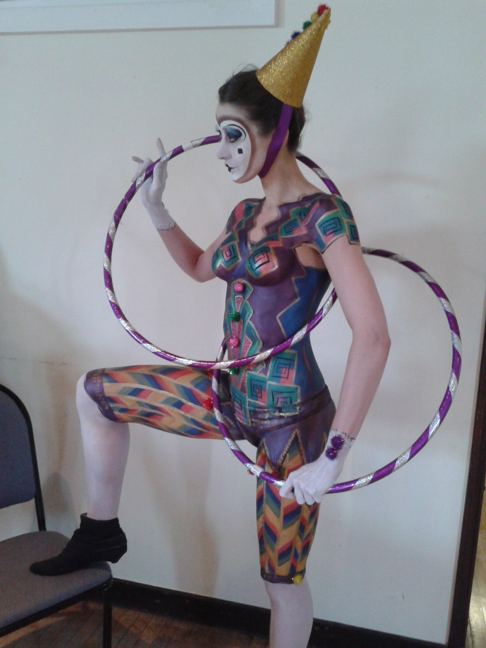 Costume Harley en Harlequin