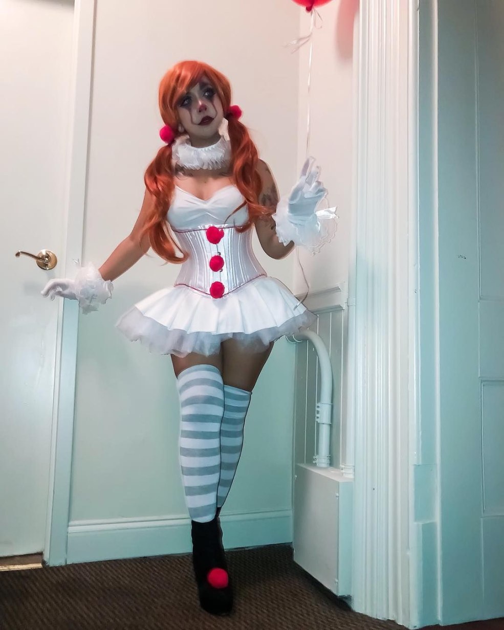 Costume érotique de clown