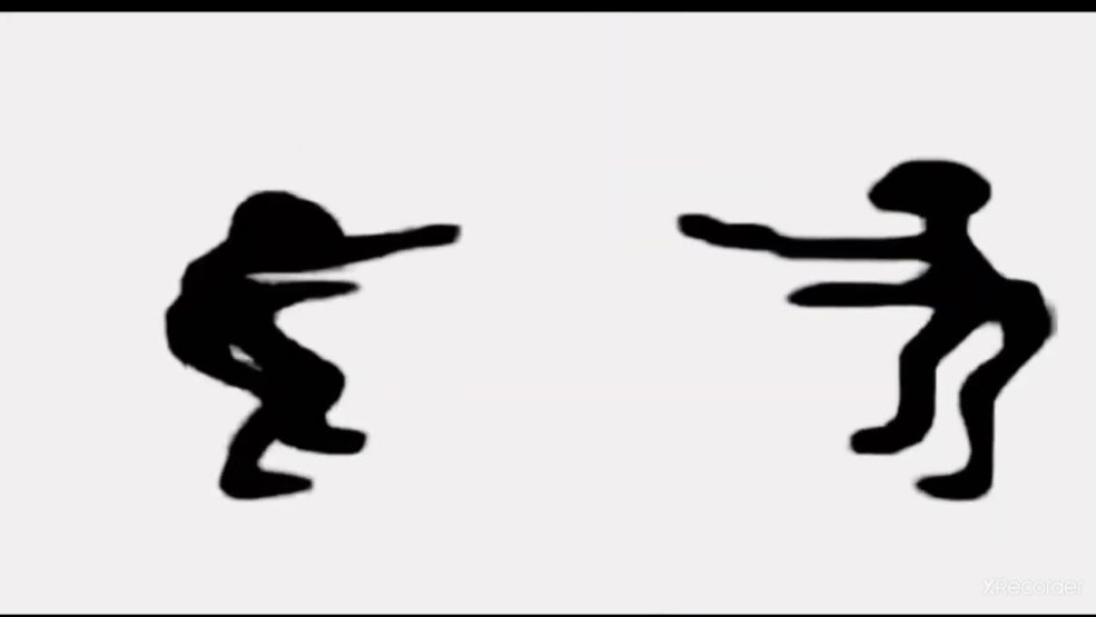 Black Dancing Men Deux