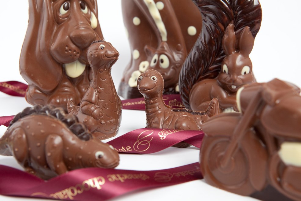 Figures de chocolat