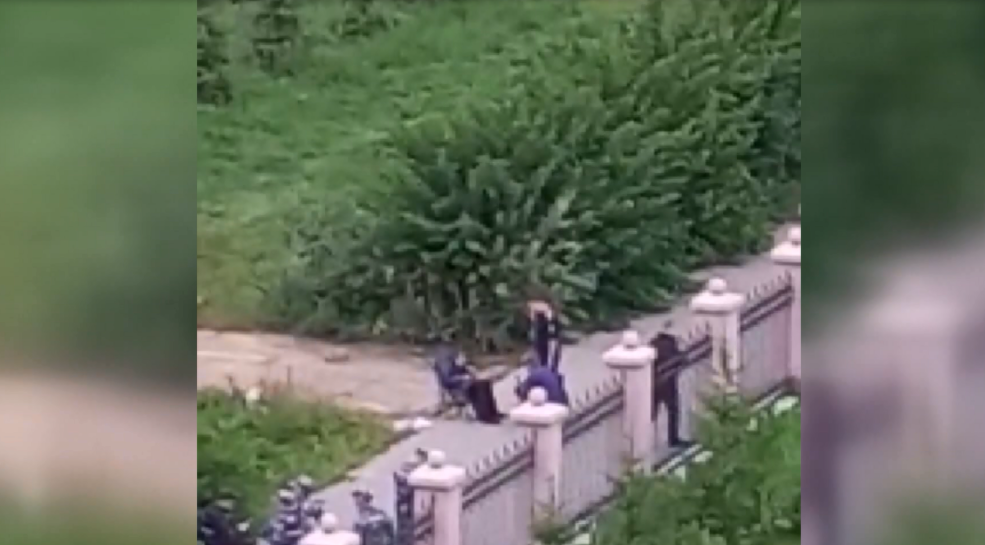 Cadavres après une fusillade