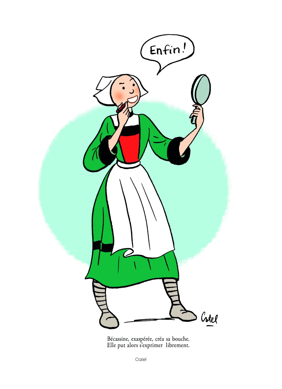 Comique bécassine