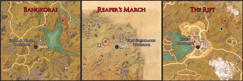 Red Dead Redemption 2 Fort Merus sur la carte