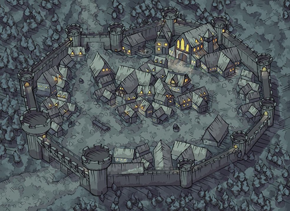 Carte du village MND