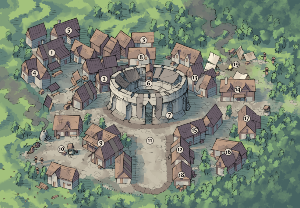 Village DND Art