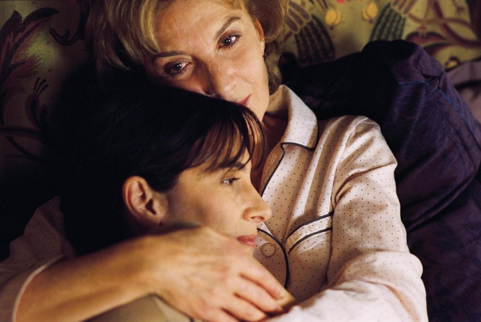 Blonde avec une fille